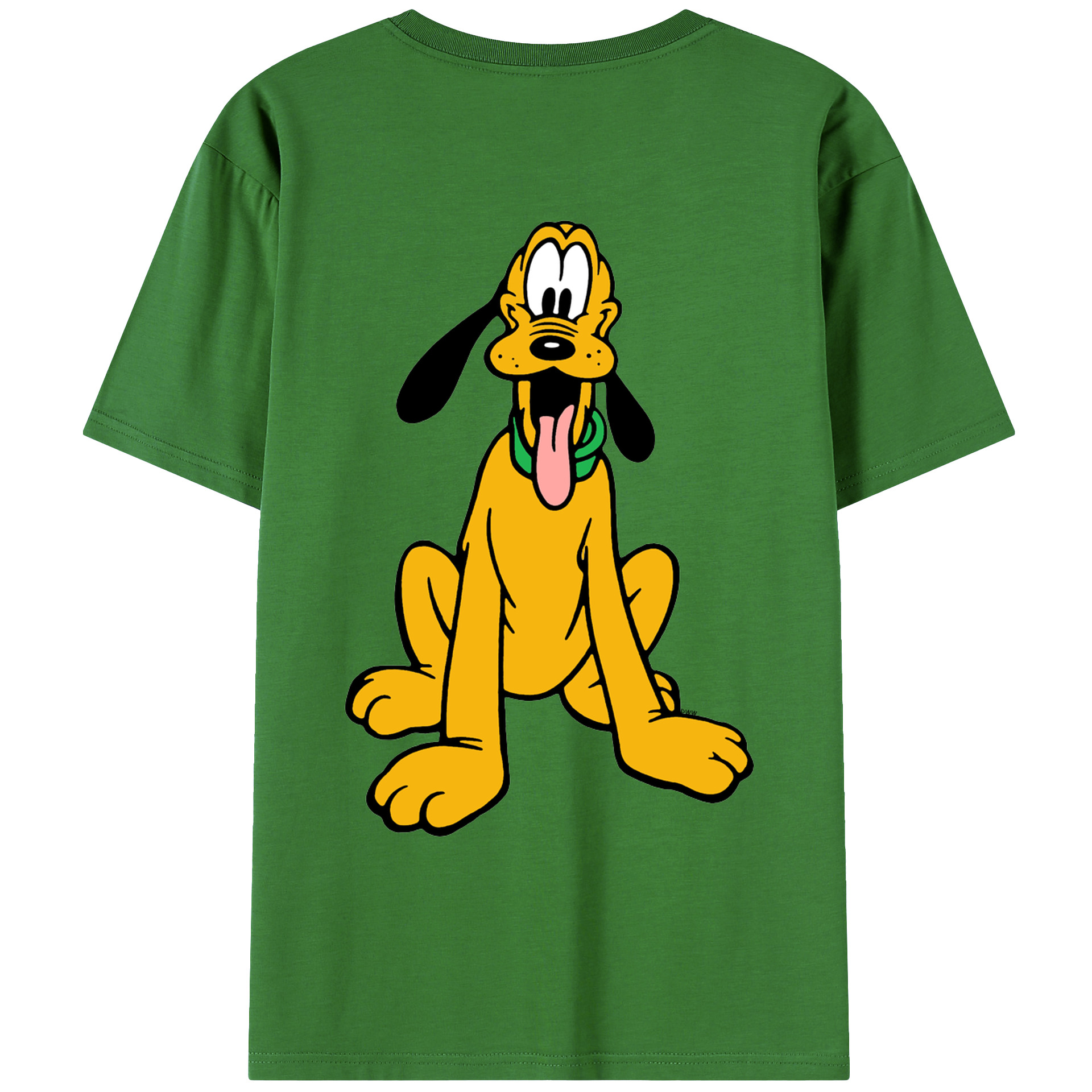 （画像用） ミッキーマウス Mickey Mouse レディース半袖Tシャツ(バックプリント)